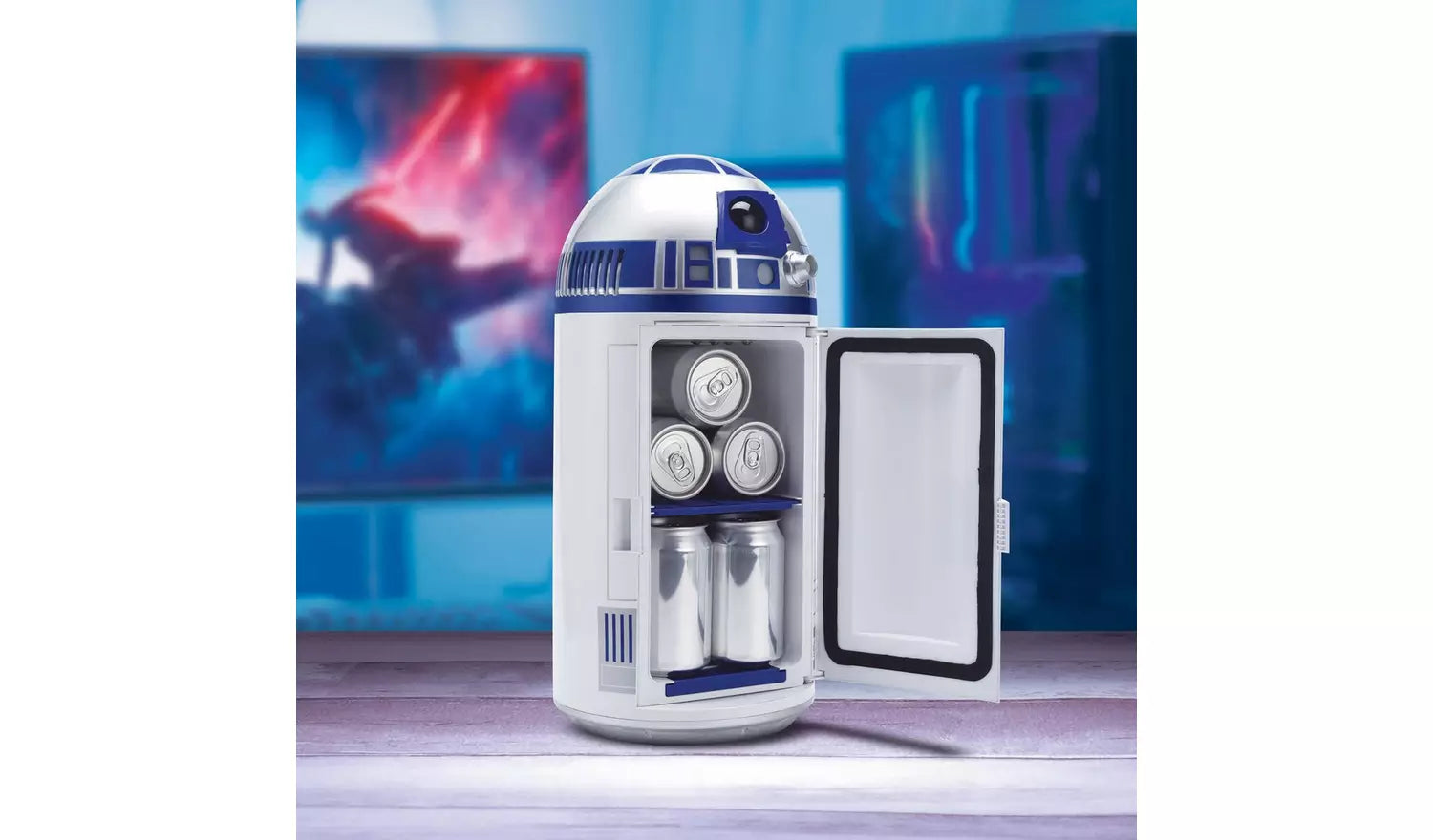 Menkind R2-D2 Print Dome Thermoelectric Mini Fridge