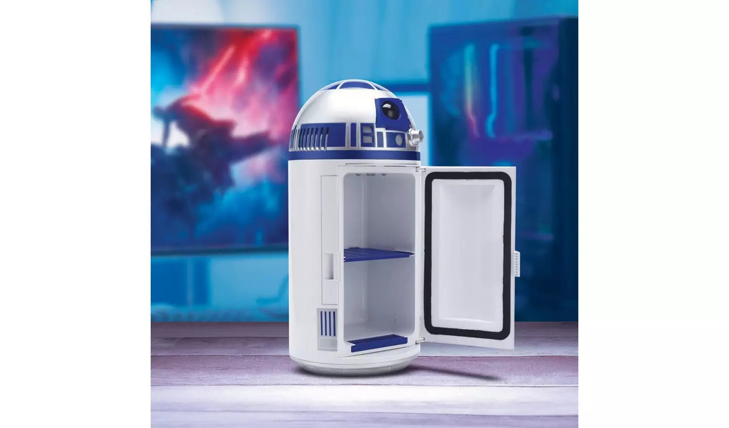 Menkind R2-D2 Print Dome Thermoelectric Mini Fridge