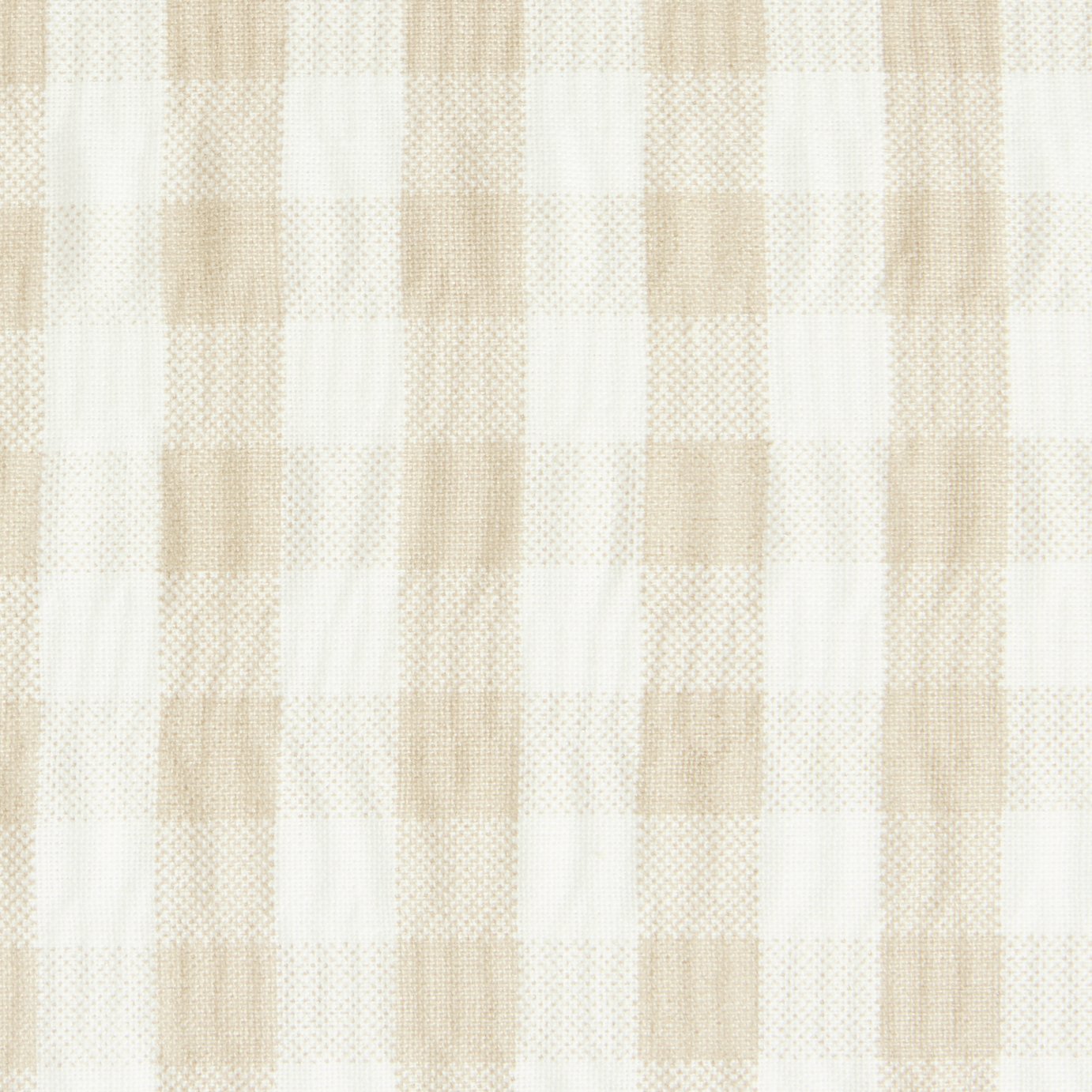 Habitat Gingham Seersucker Neutral Bedding Set - Single