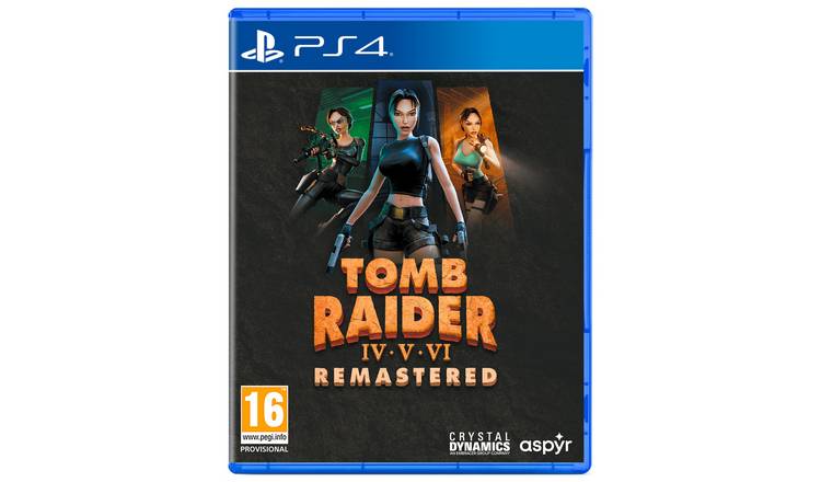 Tomb Raider IV V VI Remastered PS4 Game