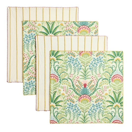 Habitat x Sanderson & National Trust Pack of 4 Napkins