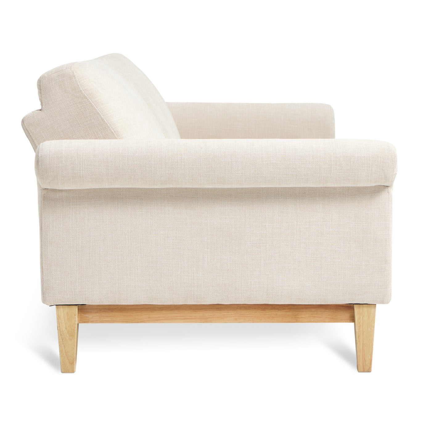 Argos Home Douglas Fabric 3 Seater Clic Clac Sofa Bed- Stone