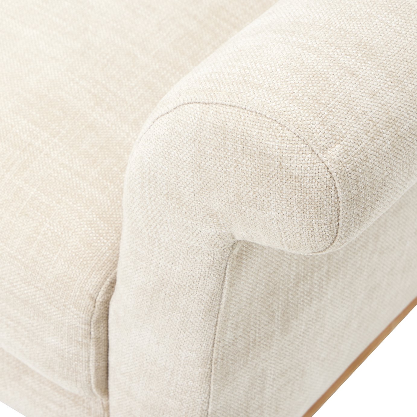Argos Home Douglas Fabric 3 Seater Clic Clac Sofa Bed- Stone