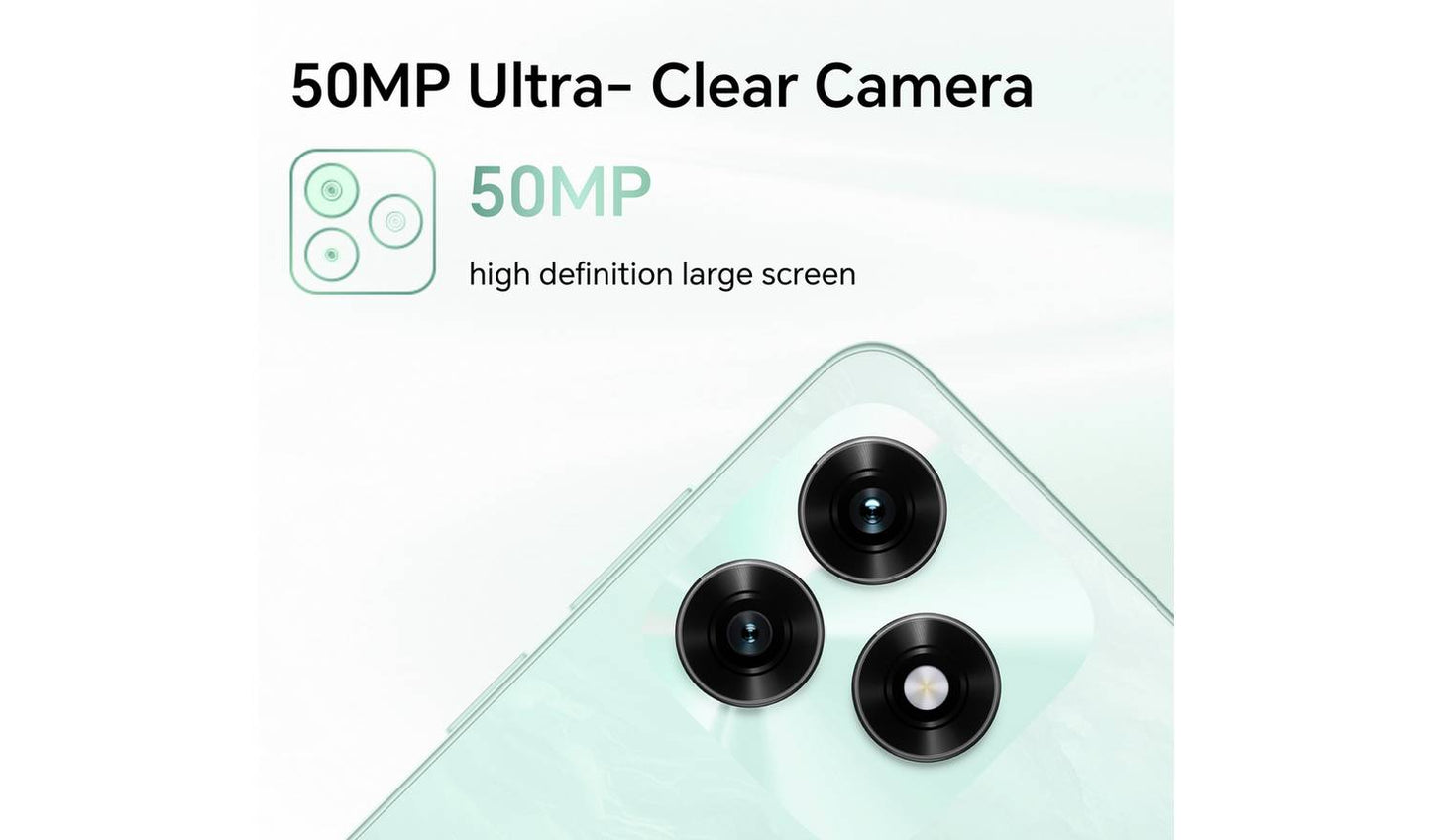 SIM Free HONOR X5c Plus 64GB AI Mobile Phone Midnight Black