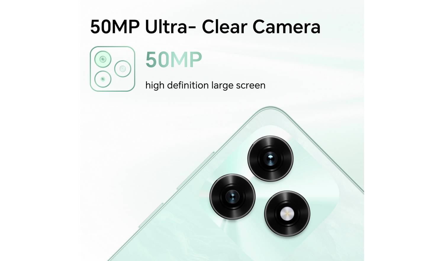 SIM Free HONOR X5c Plus 64GB AI Mobile Phone Midnight Black