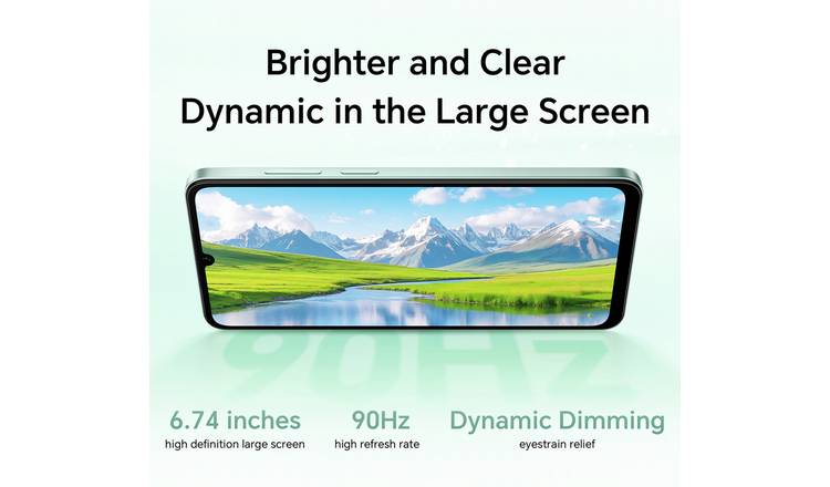 SIM Free HONOR X5c Plus 64GB AI Mobile Phone - Ocean Cyan