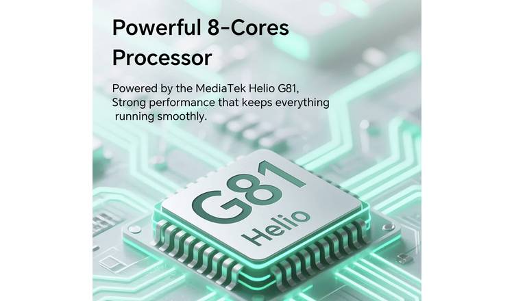 SIM Free HONOR X5c Plus 64GB AI Mobile Phone - Ocean Cyan