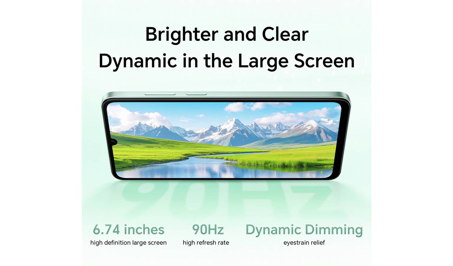 SIM Free HONOR X5c Plus 128GB AI Mobile Phone Midnight Black