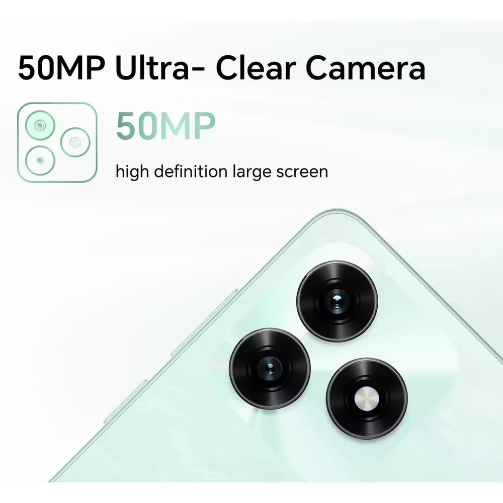 SIM Free HONOR X5c Plus 128GB AI Mobile Phone - Ocean Cyan