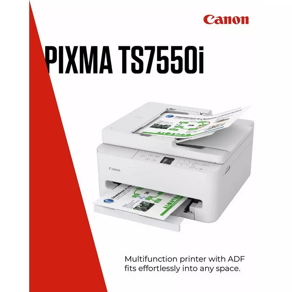 Canon PIXMA TS7550i 3-in-1 Wireless Inkjet Printer