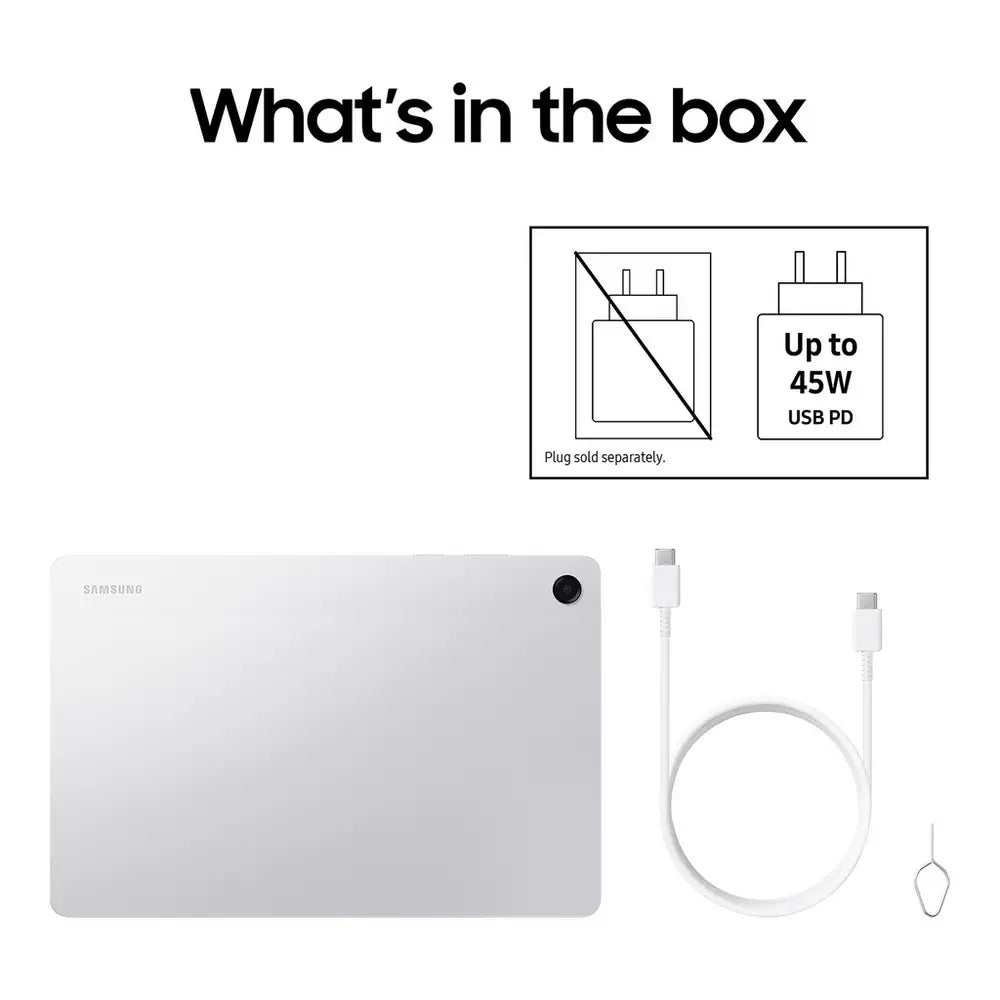 Samsung Galaxy Tab A11+ 11in 256GB Wi-Fi Tablet - Silver