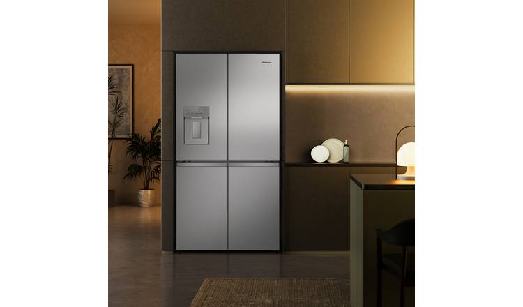 Hisense RQ5P640SYSD American Fridge Freezer -Stainless Steel
