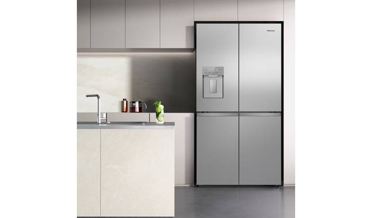 Hisense RQ5P640SYSD American Fridge Freezer -Stainless Steel