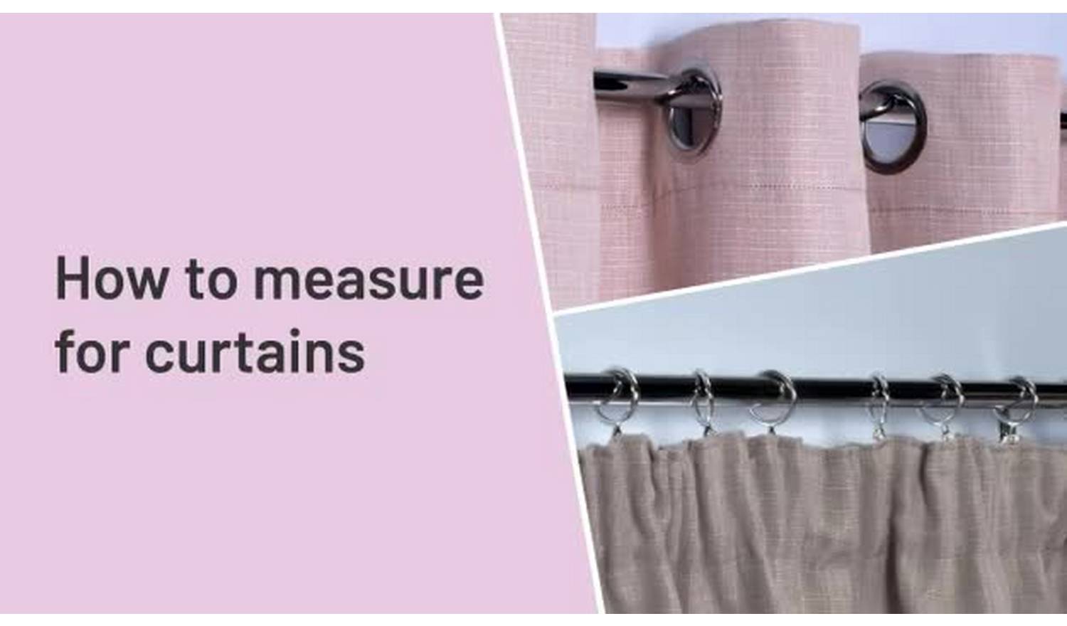 Argos Home Chrome Extendable Curtain Pole - 165cm - 300cm