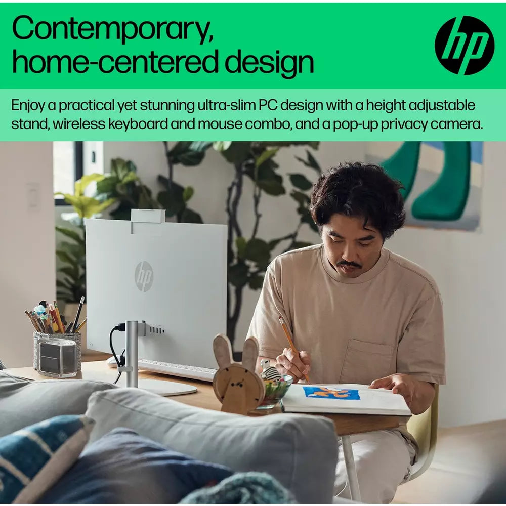 HP 24-cr0047na 23.8Inch i5 8GB 512GB All-in-one PC
