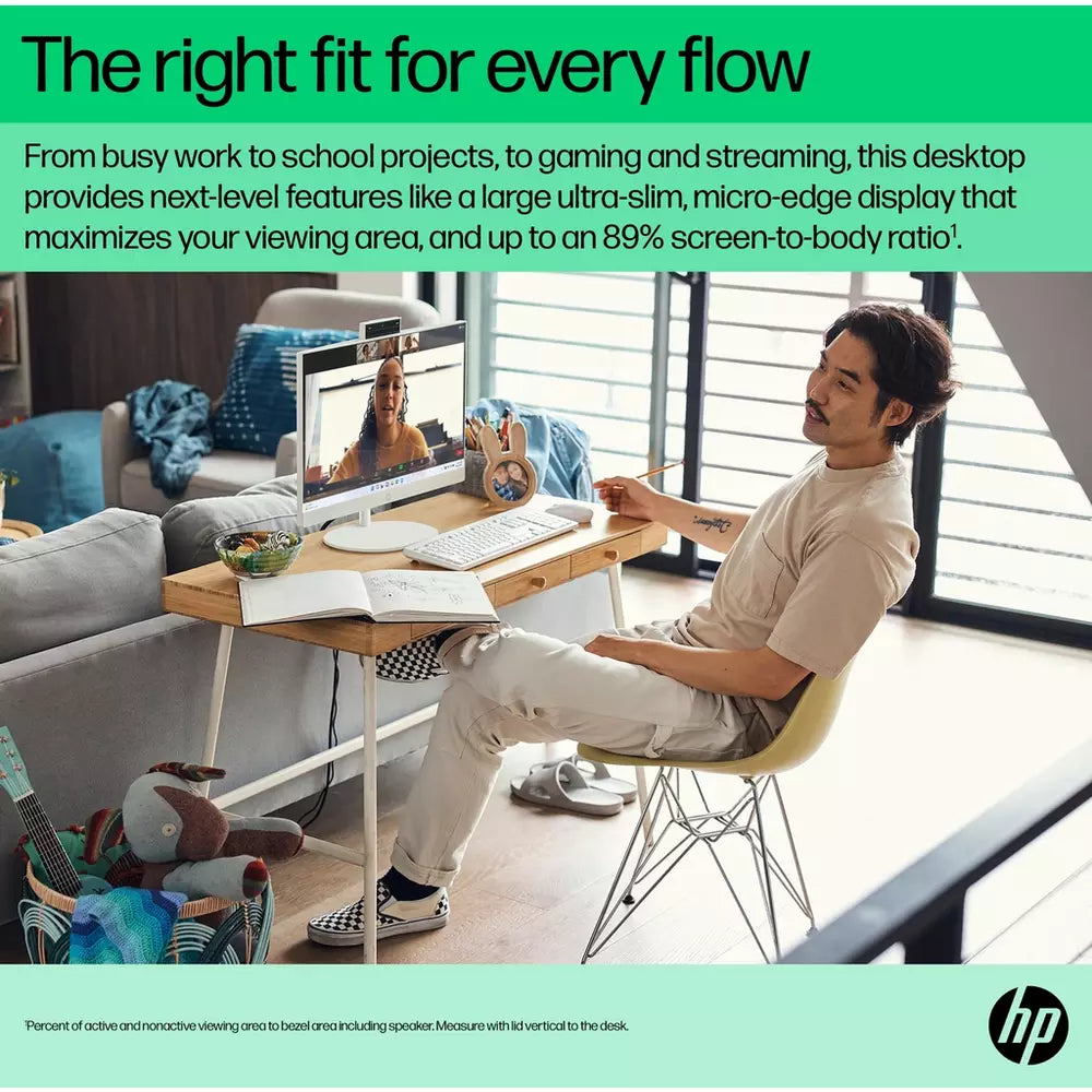 HP 24-cr0047na 23.8Inch i5 8GB 512GB All-in-one PC