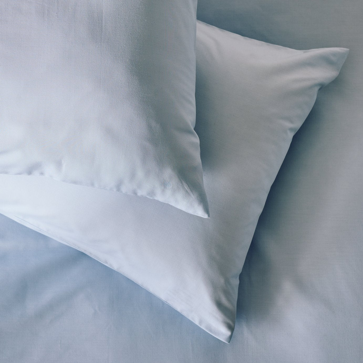 Habitat Plain Pale Blue Bedding Set - Single
