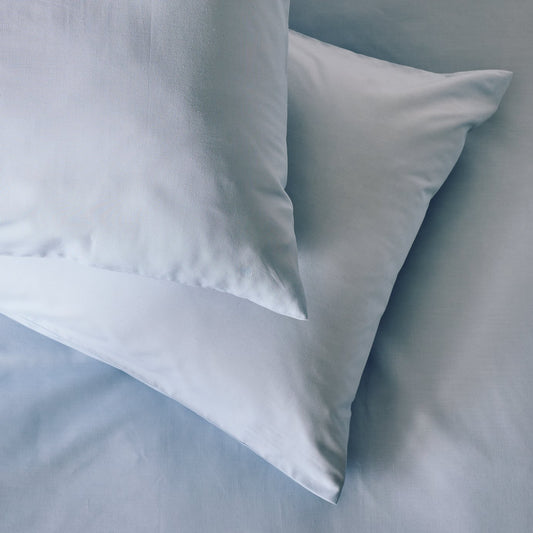 Habitat Plain Pale Blue Bedding Set - Single