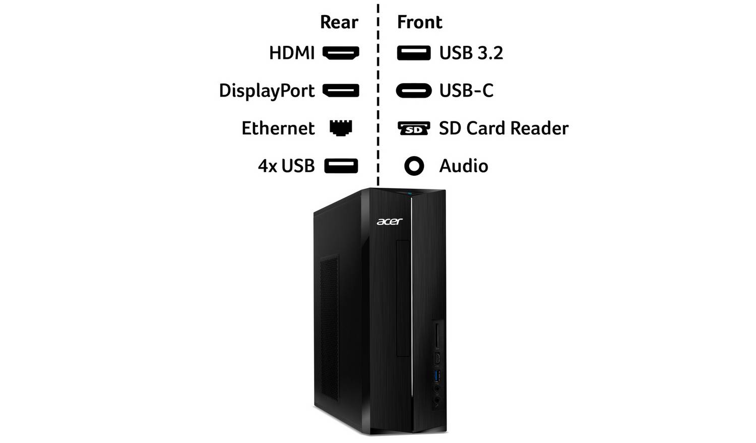 Acer XC 1710 i3 8GB 256GB Desktop PC
