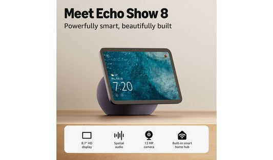 Amazon Echo Show 8 2025 Smart Display with Alexa - Graphite