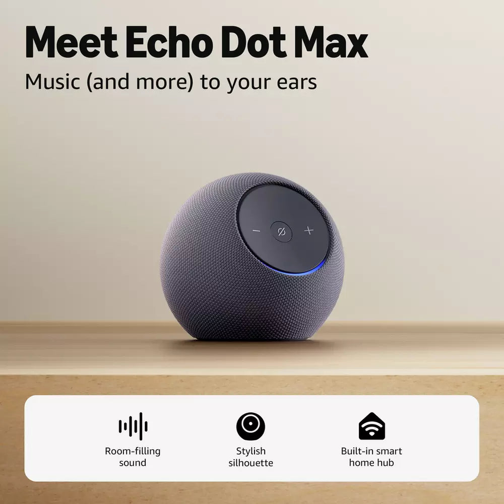 Amazon Echo Dot Max 2025 Smart Speaker - Graphite