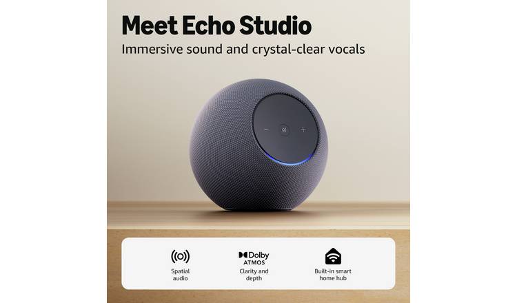 Amazon Echo Studio 2025 Smart Speaker - Graphite