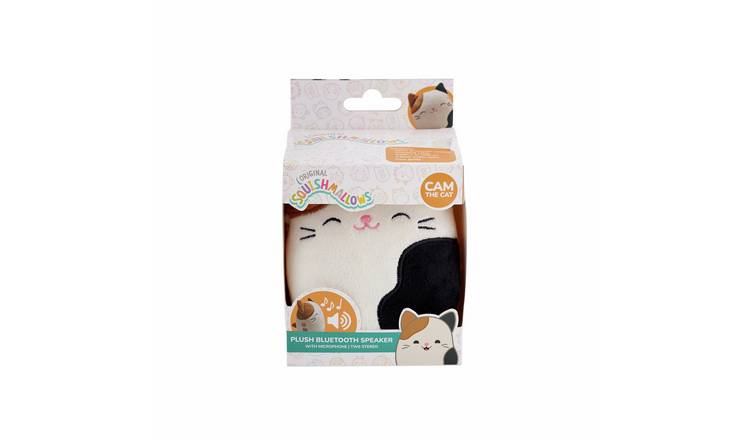 Lazerbuilt Squishmallows Cam The Cat Plush Bluetooth Speaker
