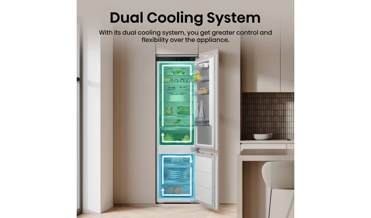 Hisense RB5B280SSWC Integrated Fridge Freezer - White