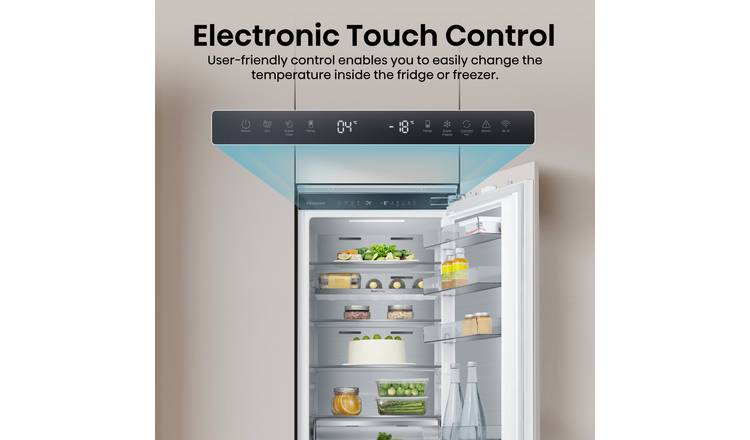 Hisense RB5B280SSWC Integrated Fridge Freezer - White
