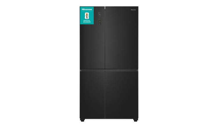 Hisense RS5P668SSFC American Fridge Freezer - Black
