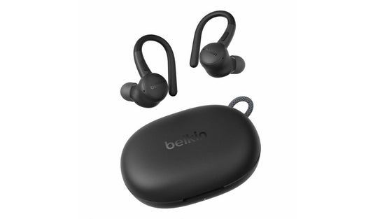 Belkin SoundForm ActiveFit Wireless Sports Earbuds - Black