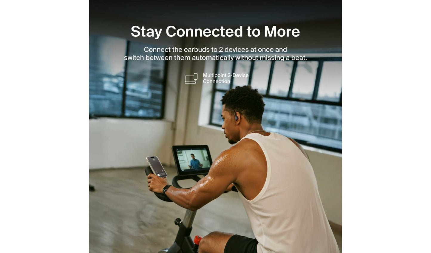 Belkin SoundForm ActiveFit Wireless Sports Earbuds - Black