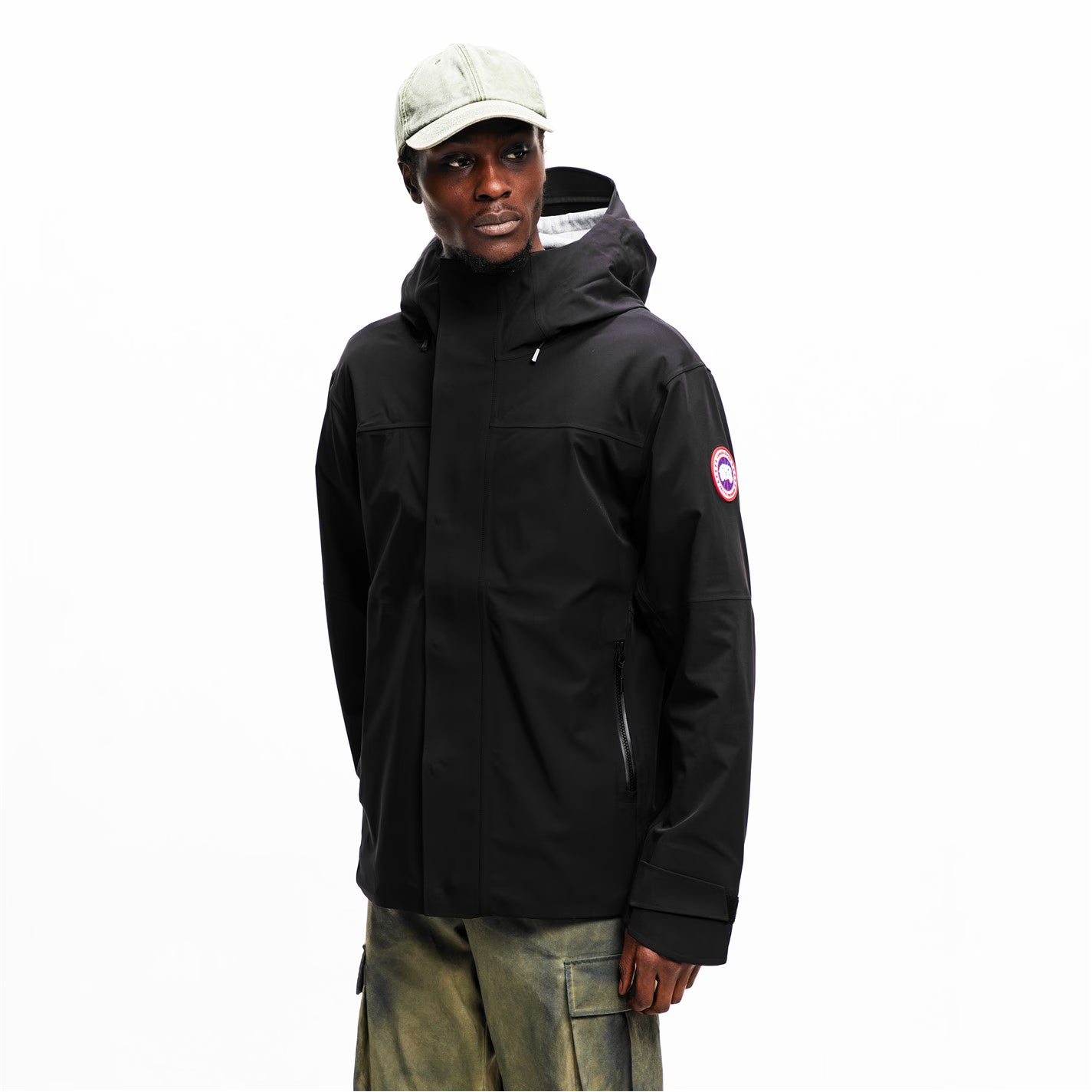 Men's Rupert Waterproof Hooded Long Sleeve Rain Anorak