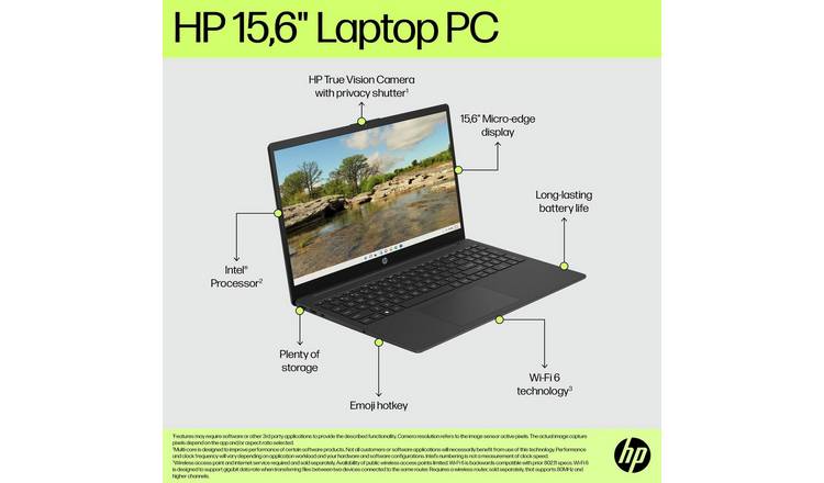 HP 15-fd0066na 15.6in Intel Core i7 16GB 512GB Laptop