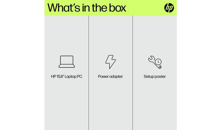 HP 15-fd0066na 15.6in Intel Core i7 16GB 512GB Laptop