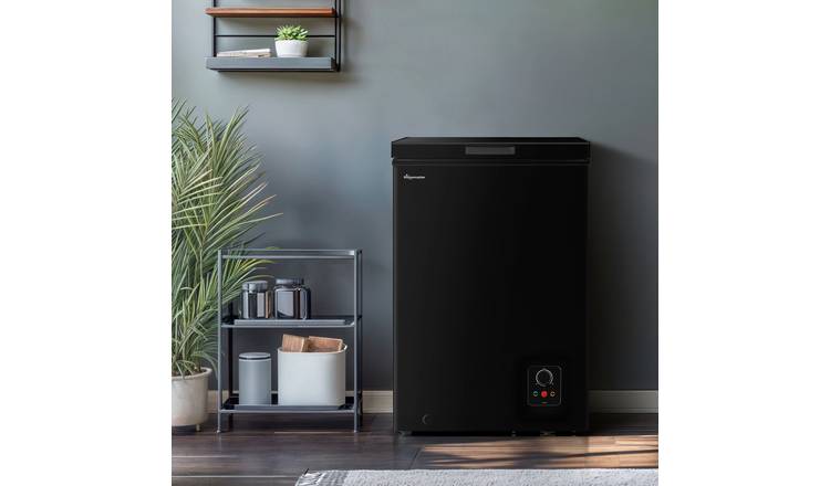 Fridgemaster MCF96EB Chest Freezer - Black