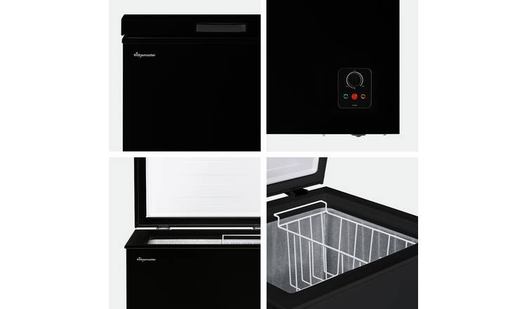 Fridgemaster MCF96EB Chest Freezer - Black