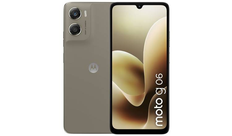 SIM Free Motorola g06 64GB AI Mobile Phone - Laurel Oak
