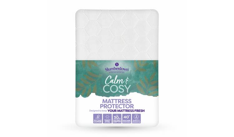Slumberdown Calm & Cosy Mattress Protector - Single