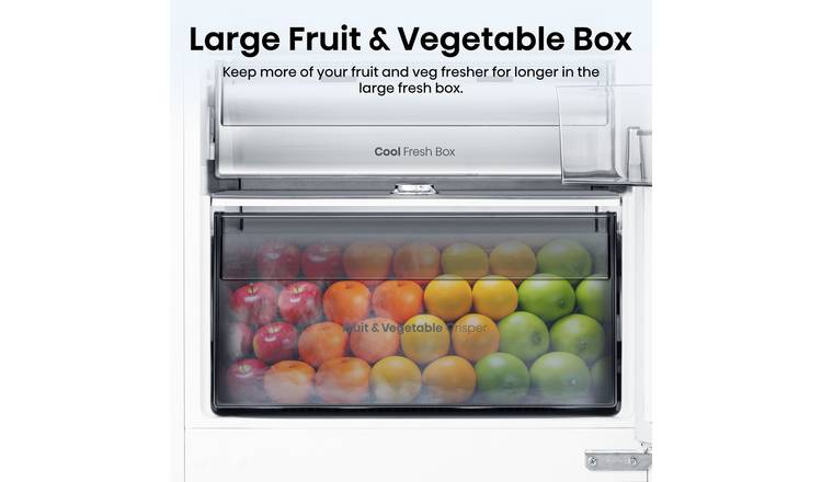 Hisense RB3B250SAWE1 Integrated Fridge Freezer - White