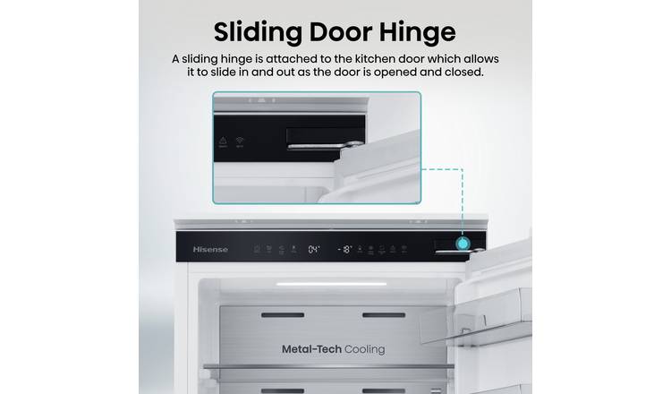 Hisense RB3B250SAWE1 Integrated Fridge Freezer - White