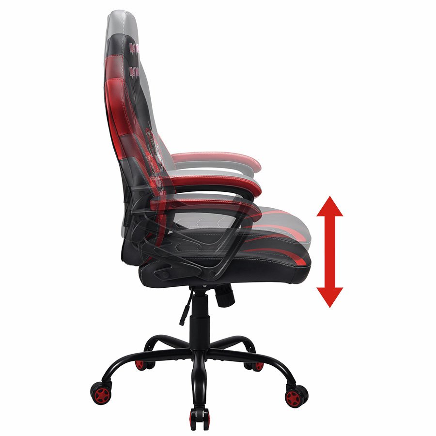 Subsonic Iron Maiden Junior Gaming Chair - Black and Red