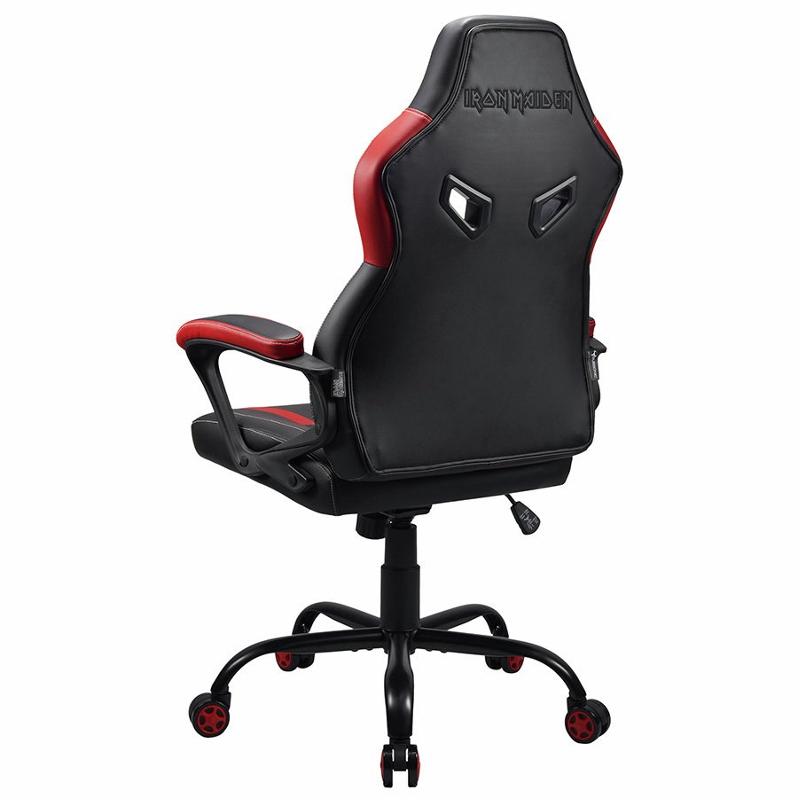 Subsonic Iron Maiden Junior Gaming Chair - Black and Red