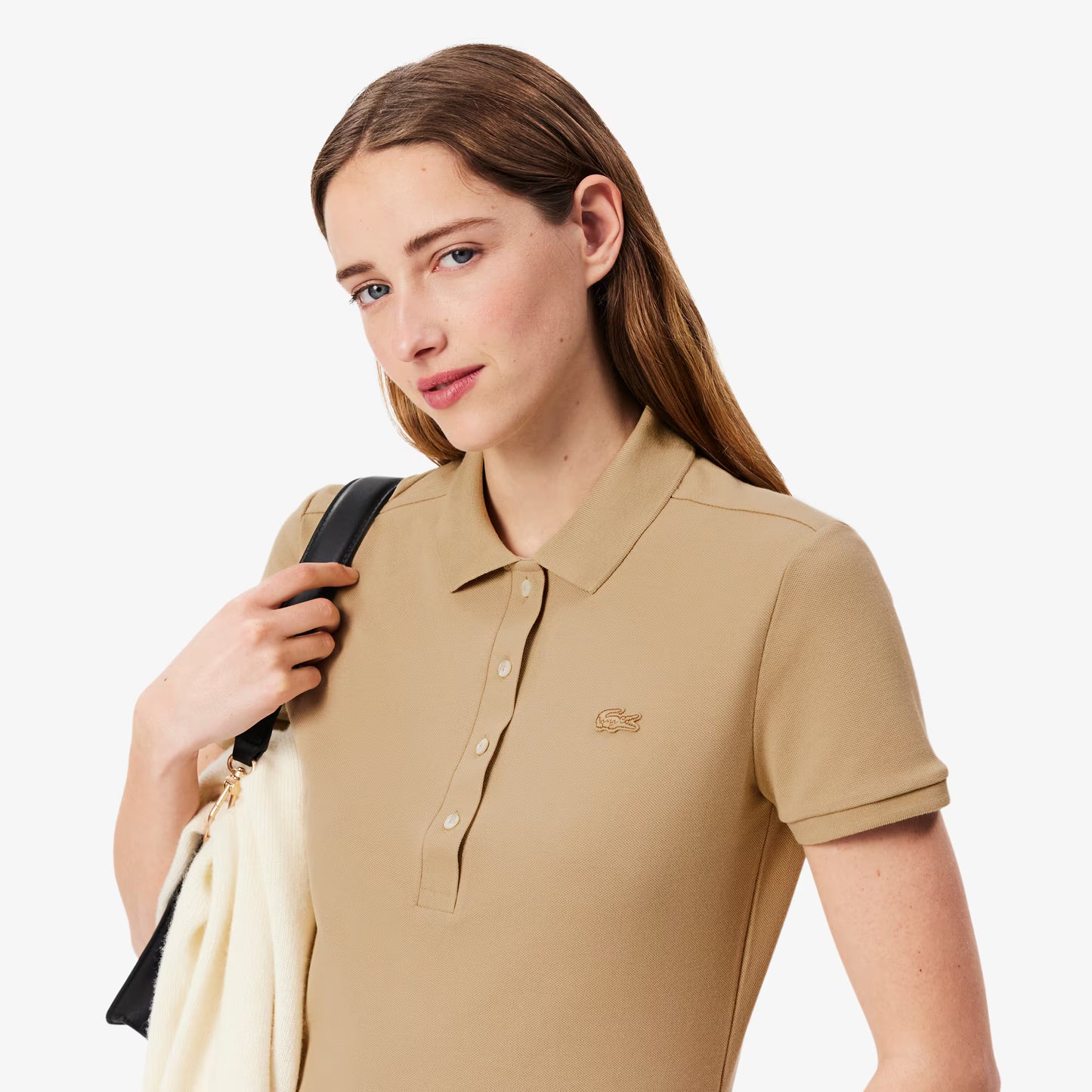L.12.D Slim Fit Stretch Piqué Polo Shirt