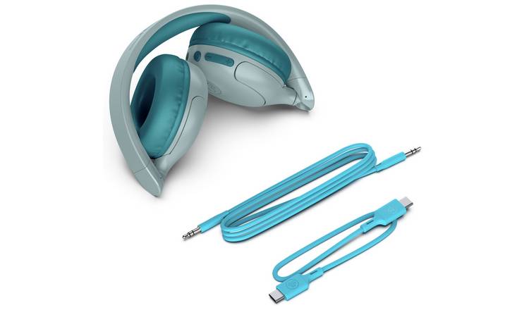 JLab JBuddies POP Wireless & Wired Kids Headphones - Teal