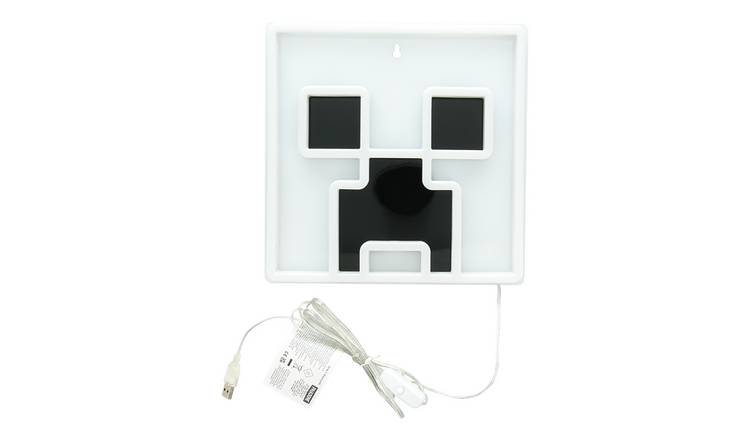 Minecraft Creeper LED Wall Light - Green