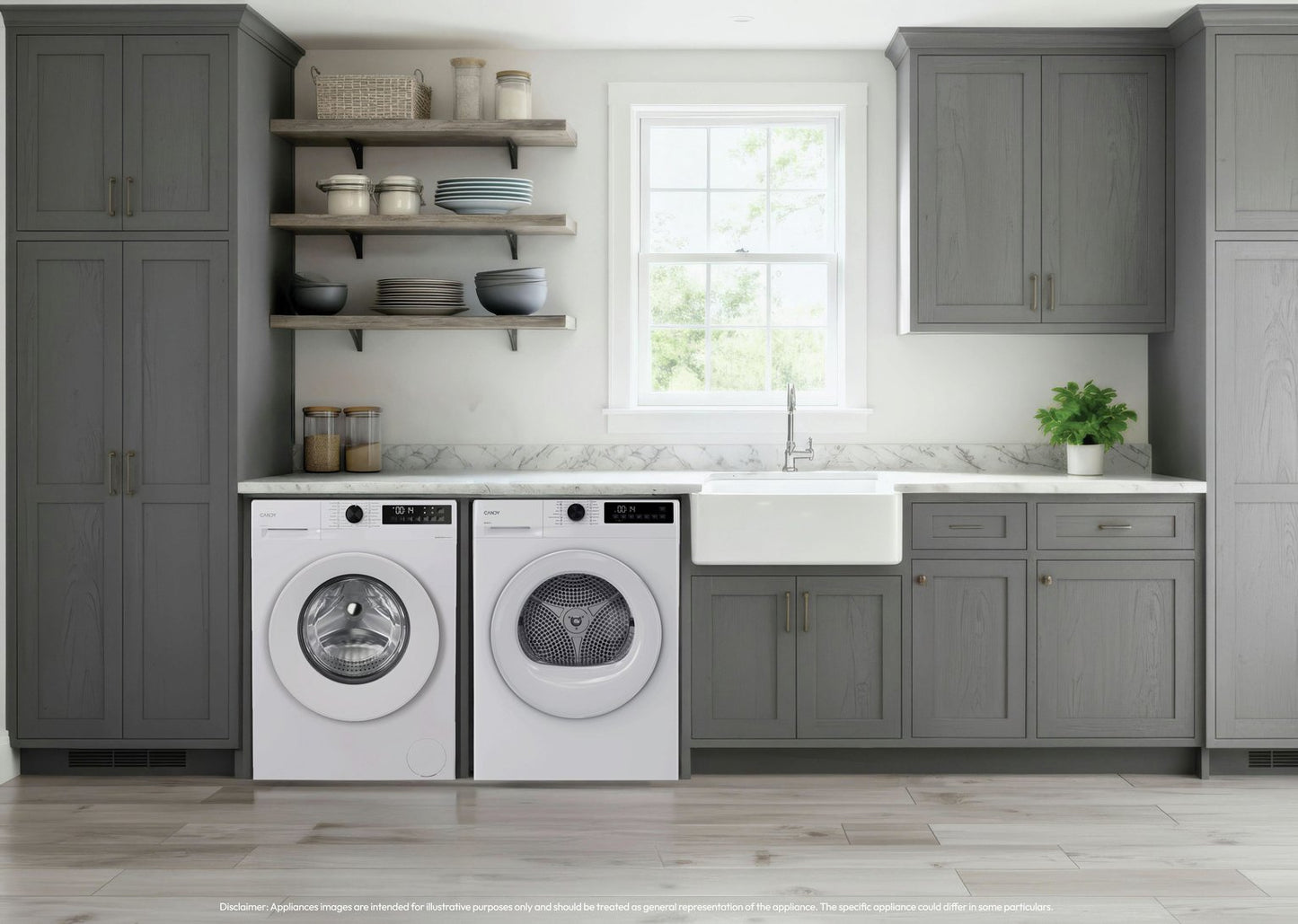 Candy GD 48S6-80 8KG 1400 Spin Washing Machine - White