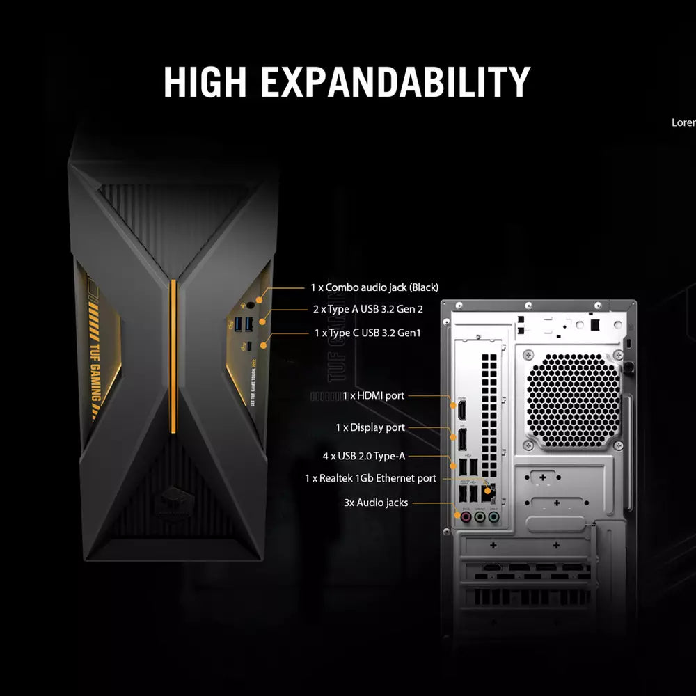 ASUS TUF i5 16GB 1TB RTX 5060 Gaming PC