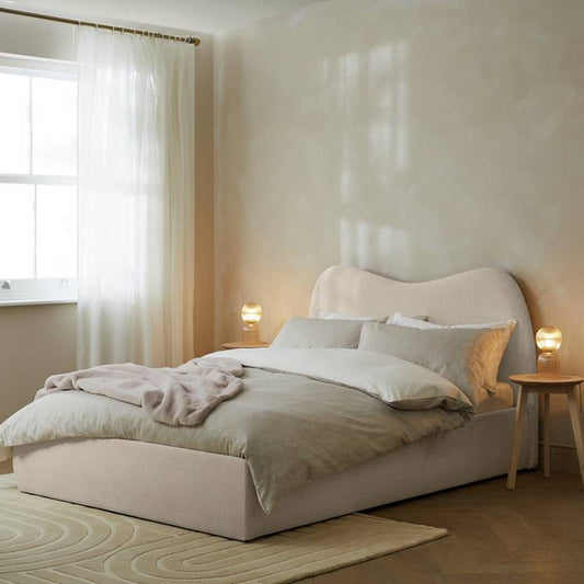 Habitat Orton Small Double End Lift Ottoman Bed - Beige