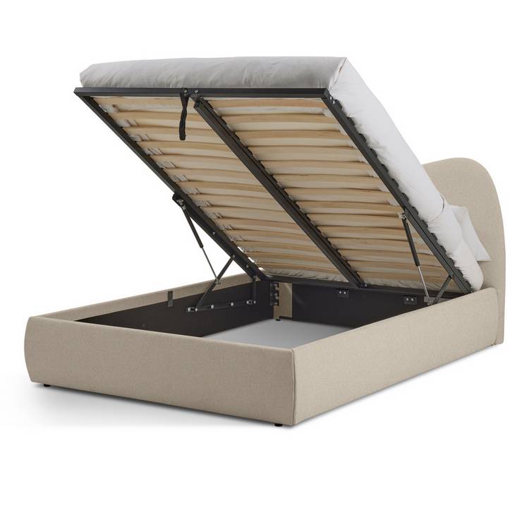Habitat Orton Small Double End Lift Ottoman Bed - Beige